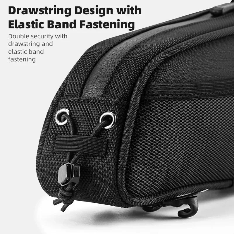 ROCKBROS 1.3L Ultralight Bike Frame Bag - Efficient Cycling Storage