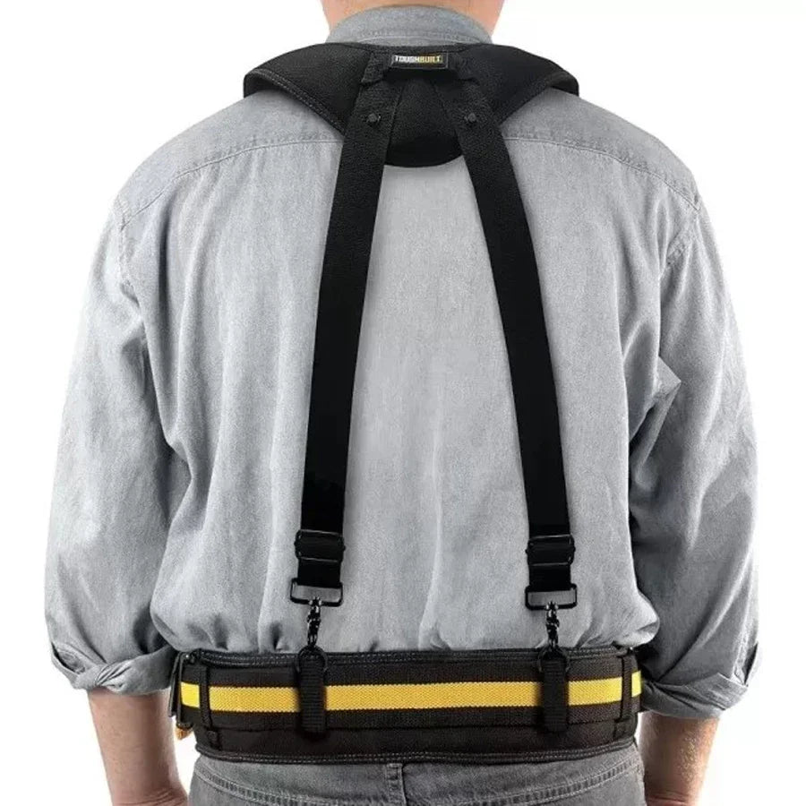 TOUGHBUILT Outdoor Tool Belt with GelFit Suspenders for Ultimate Comfort
