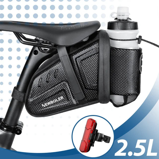 Waterproof Bicycle Saddle Bag - Reflective MTB Road Bike Accessory