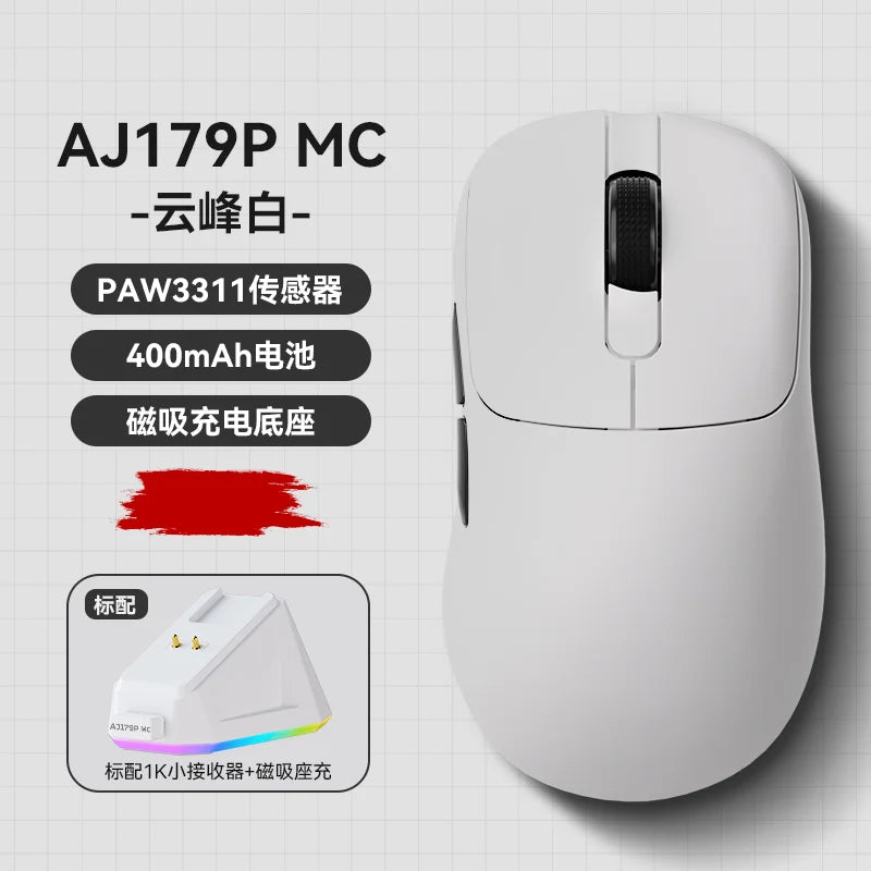 AJAZZ AJ179 V2 MAX 42000 DPI Ergonomic Wireless Gaming Mouse