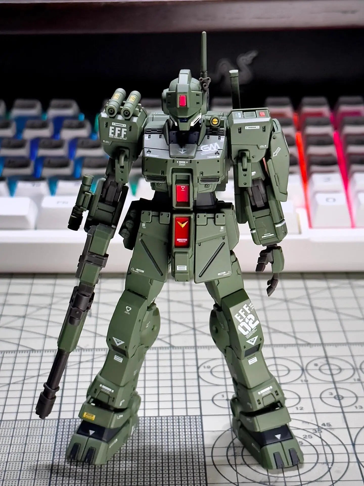 XFS 1/144 GM Spartan Model Kit - Detailed Action Figure for Collectors