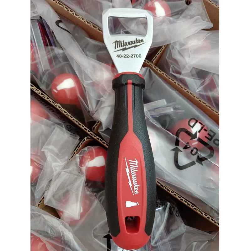 Milwaukee Professional Beer Bottle Opener with Comfort Grip Handle