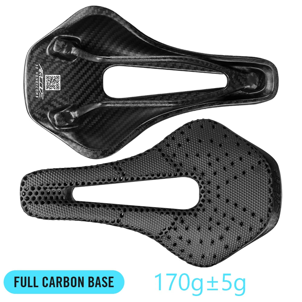 RYET Ultralight 3D Printed Bike Saddle - Comfortable & Breathable