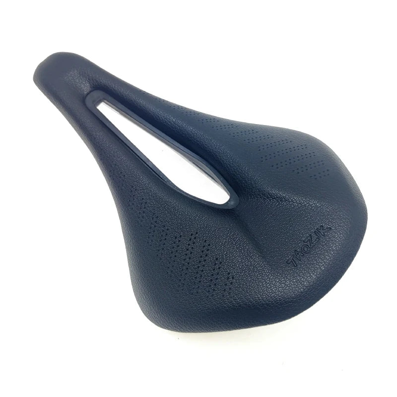 Comfortable Ultralight Bicycle Saddle - Breathable PU Retro Design