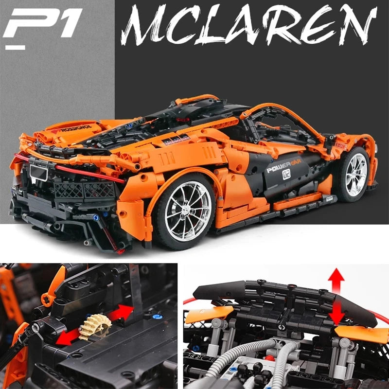 MOULD KING P1 Hyper Car RC Building Blocks - Exciting Race Experience