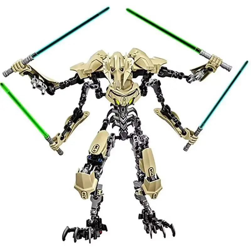 32cm Star Toy Anime Action Figure Robot with Lightsaber - Collectible Gift