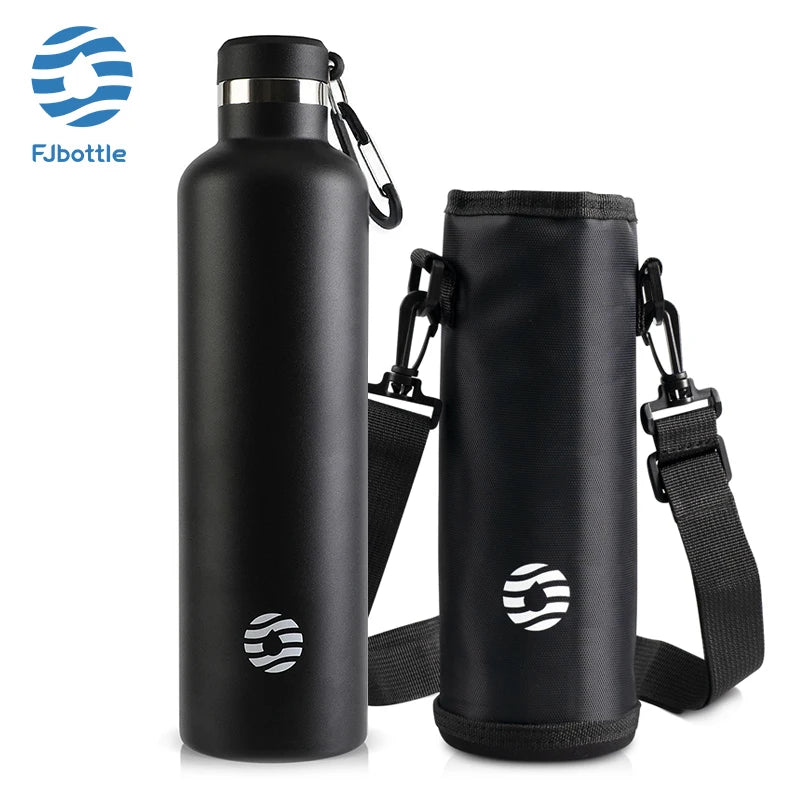 FEIJIAN Vacuum Insulated 1000ml Stainless Steel Bottle - Leak-Proof