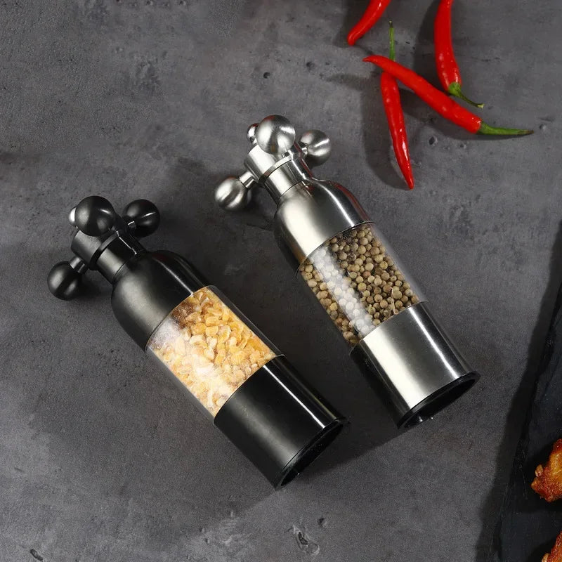Premium 304 Stainless Steel Manual Pepper Grinder - Eco-Friendly Design