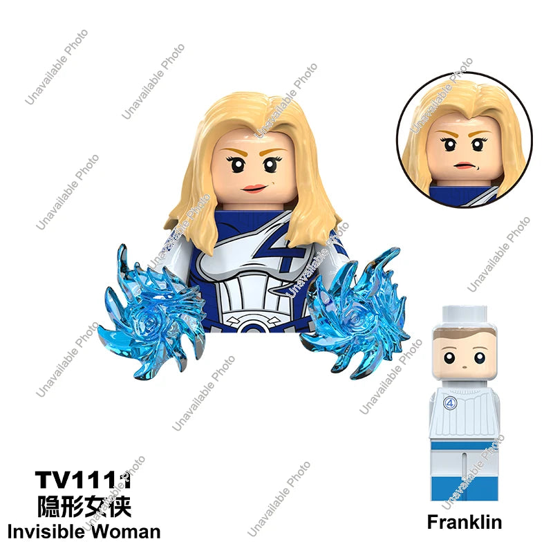 Hot Toys Mini Building Blocks Superhero Figures - Fun for All Ages