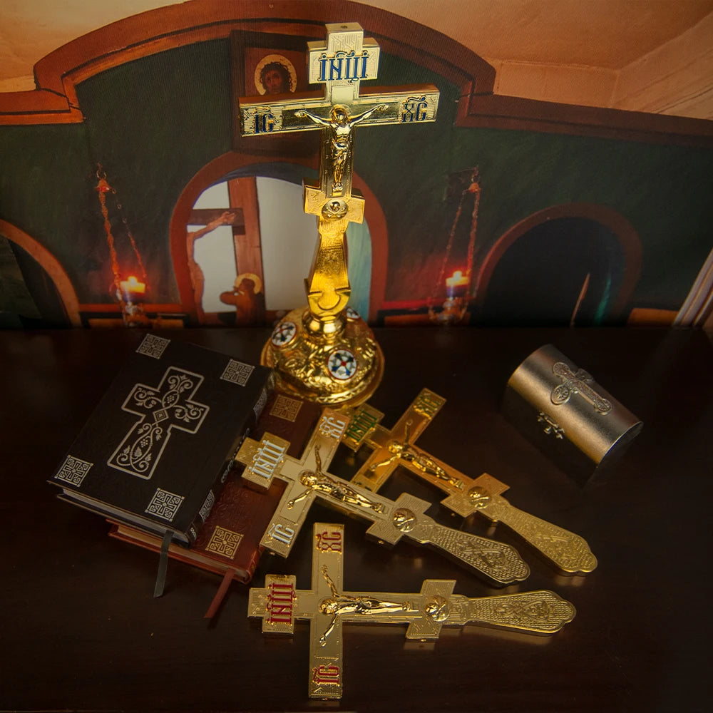 HTISOK Orthodox Cross - Stylish Spiritual Home Accent