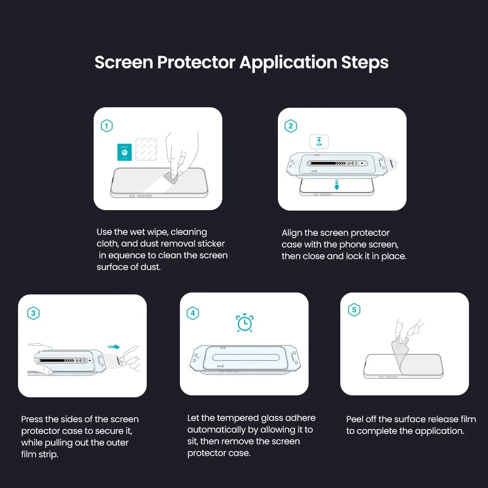Nillkin Tempered Glass Screen Protector for Samsung Galaxy S25/S26
