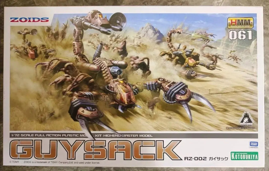 Kotobukiya ZD167 Cuysack Action Figure | 1/72 Finished Model Kit