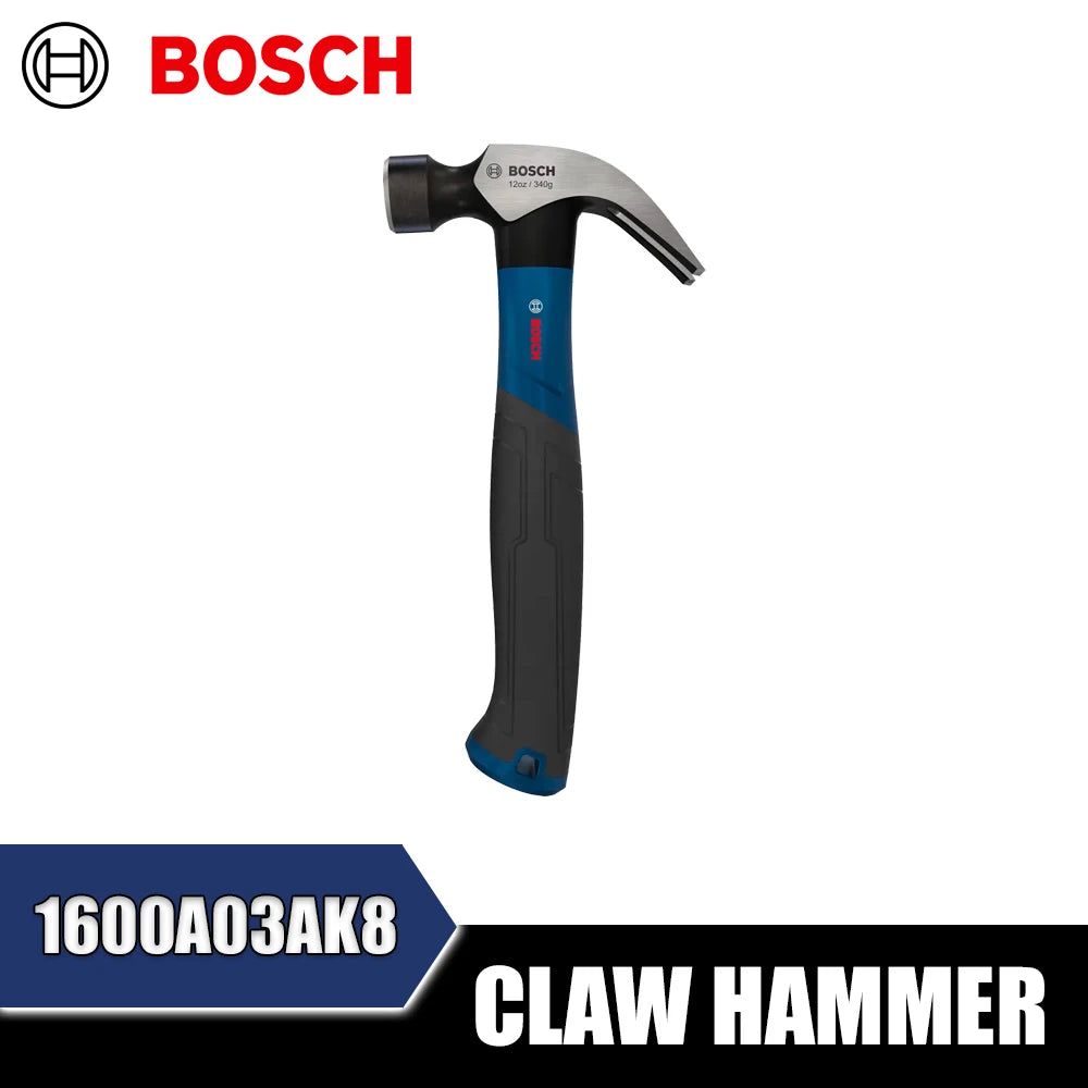 Bosch Claw Hammer - Durable, Impact-Resistant Hand Tool