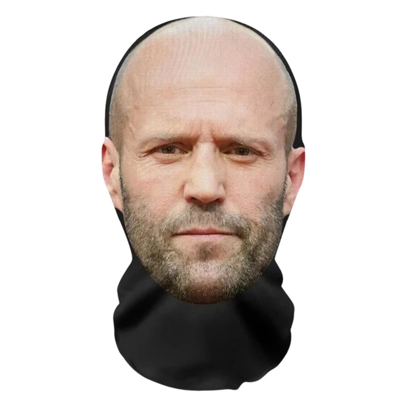 Funny 3D Printed Full Face Mask - Celebrity Costume Balaclava