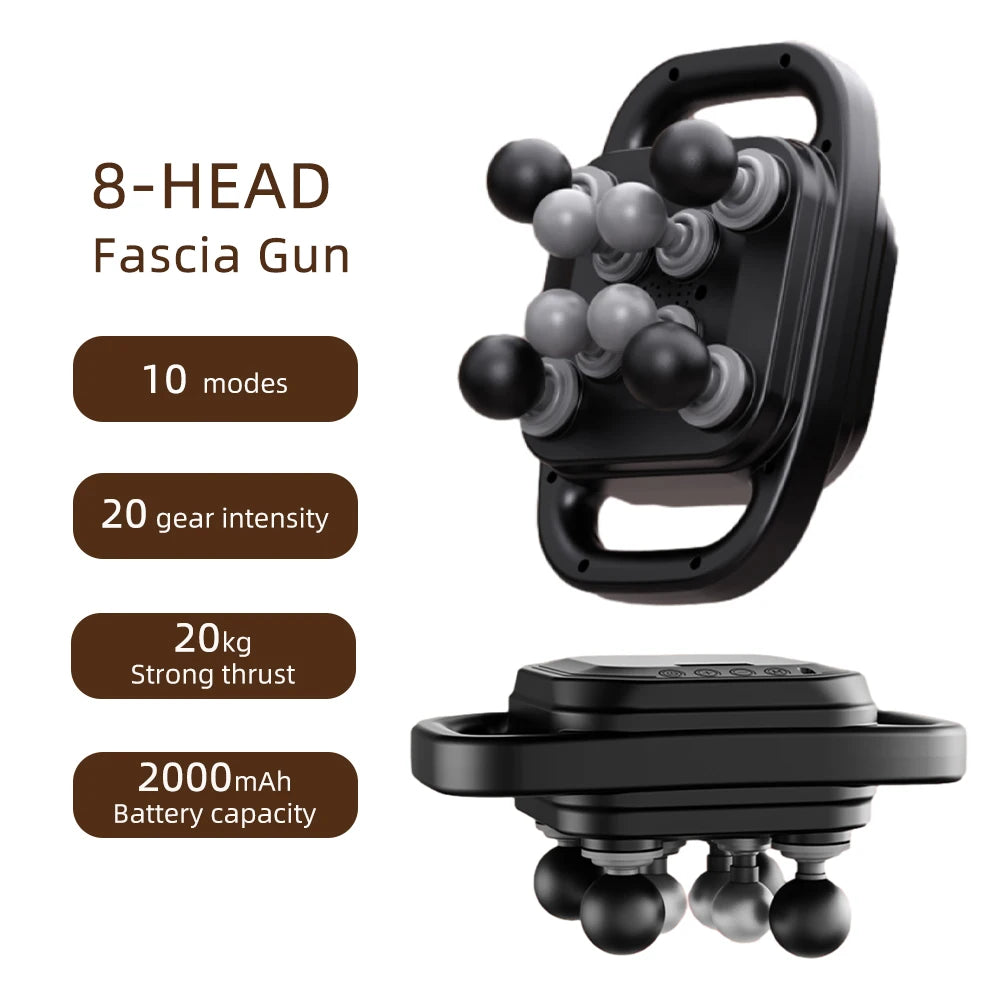 Advanced Vibration Therapy Massager with 42 Heads for Full-Body Relief