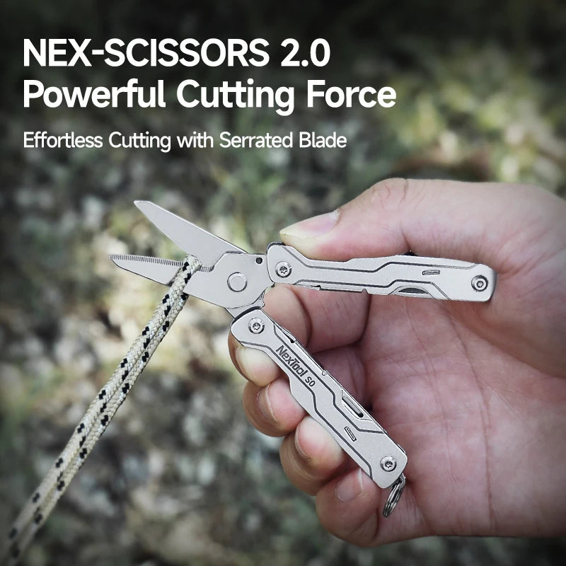 NexTool Mini 8-in-1 Micro Multitool - Ultimate Pocket Companion