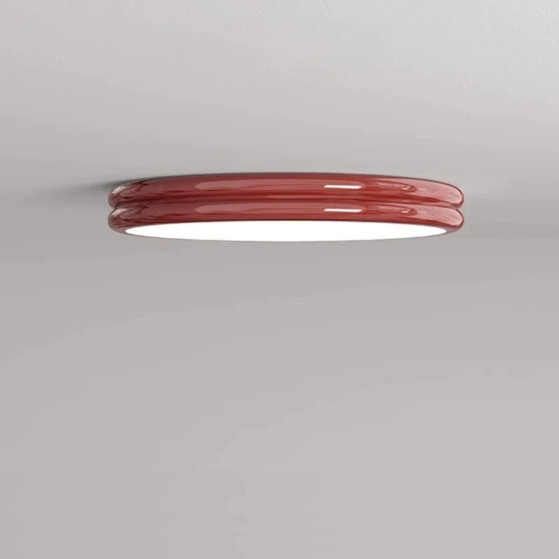 Ultra Thin Modern Round LED Ceiling Light Fixture - Multi-Color Chandelier