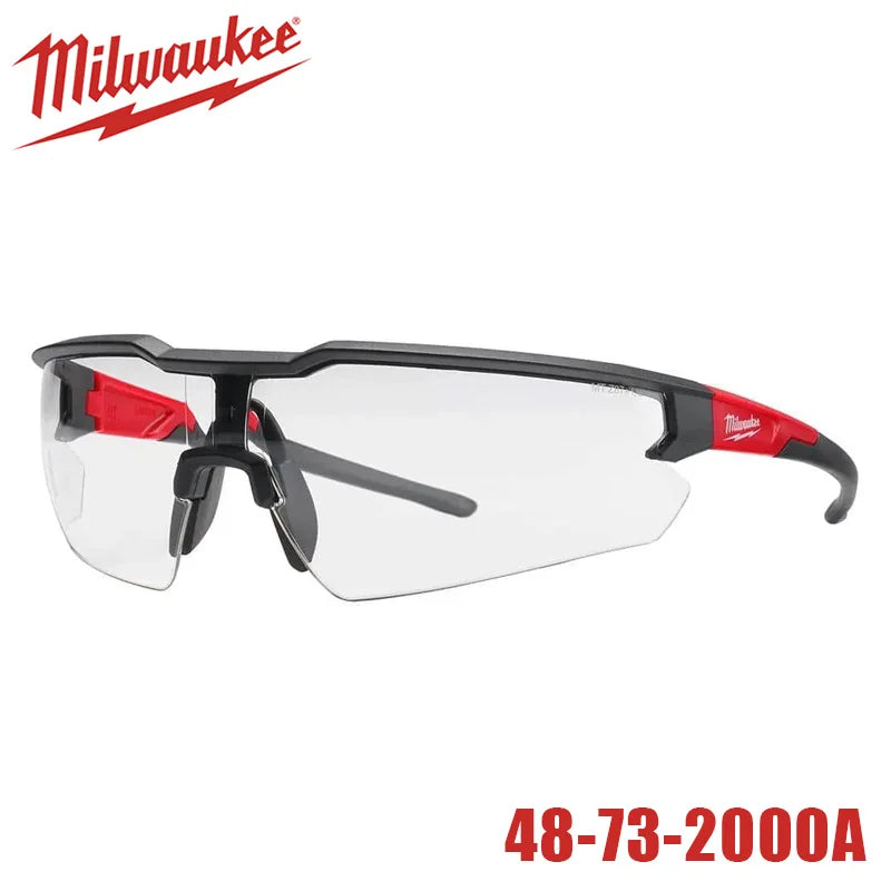 Milwaukee Safety Goggles - Anti-Fog, Scratch-Resistant, UV Protection