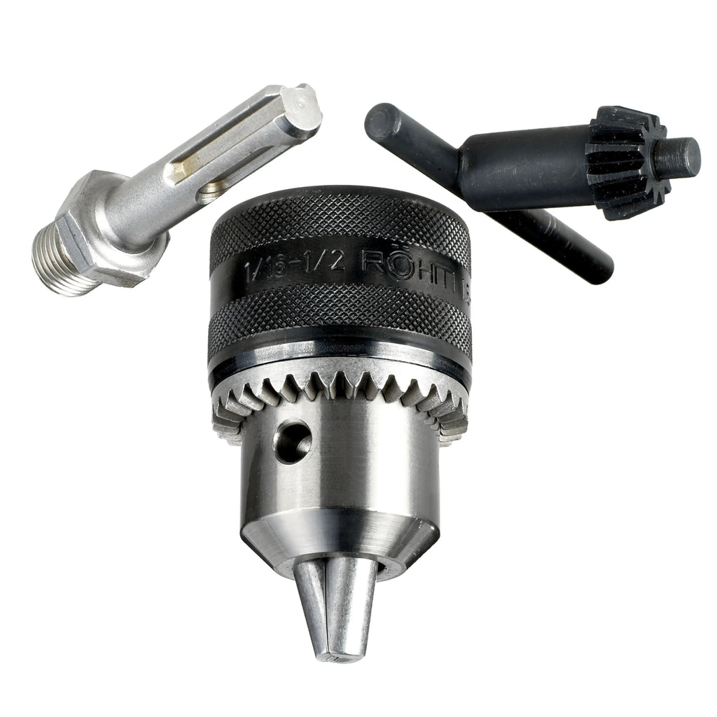DEWALT 1/2" Keyed Chuck & SDS-Plus Adapter for Versatile Drilling