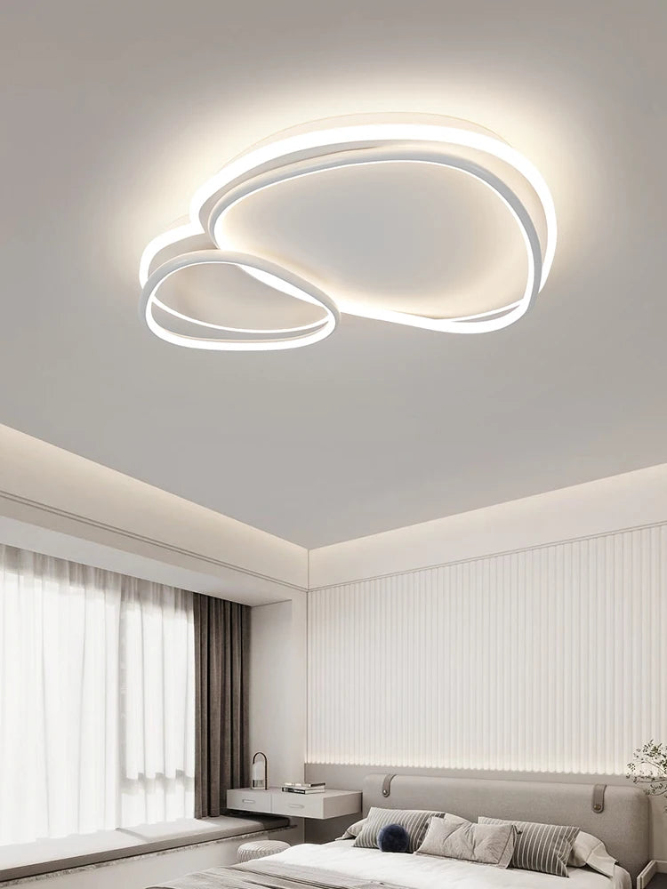 Modern Minimalist Full-Spectrum LED Ceiling Lamp for Eye Protection