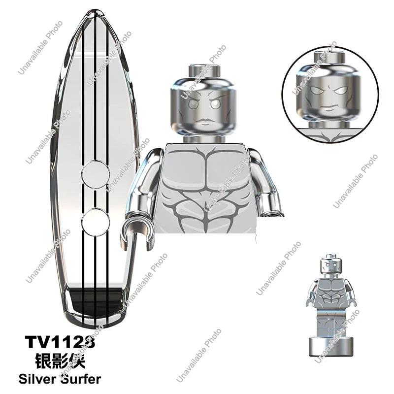 Hot Toys Mini Building Blocks Superhero Figures - Fun for All Ages