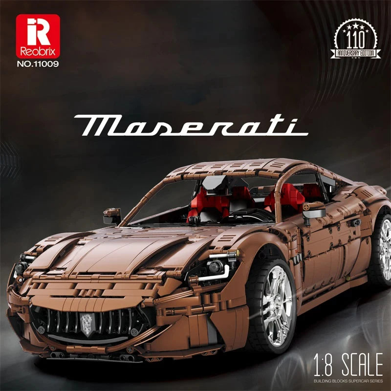 5480-Piece Sports Car Building Kit - MOC GranTurismo Model Toy