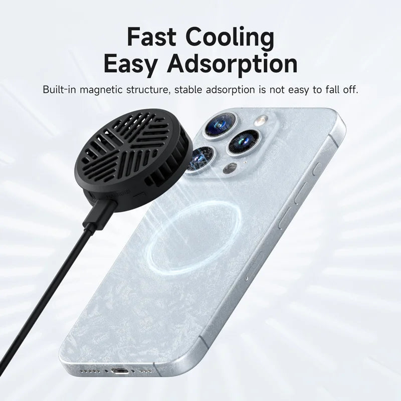 Hagibis Magnetic Phone Cooler: Ultimate Cooling for Mobile Gaming