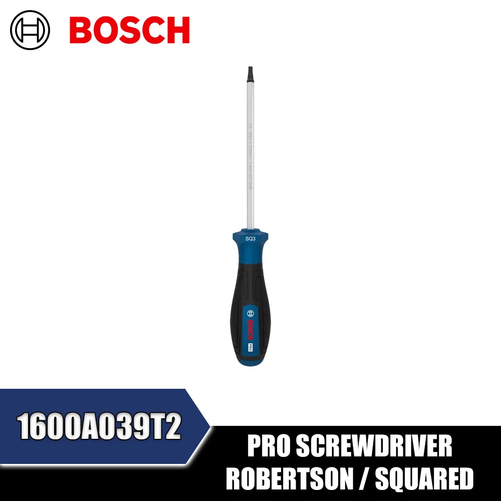 Bosch PRO Robertson Squared Screwdriver for High Power Transfer