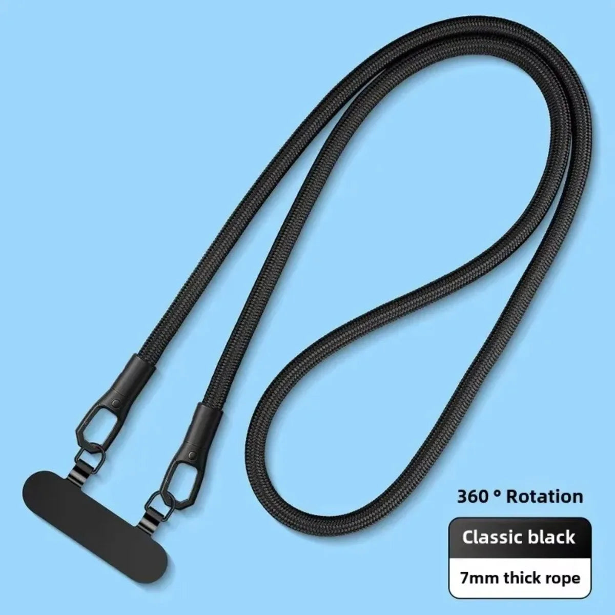Adjustable Crossbody Phone Case Lanyard with Double Buckle - Multi-functional!