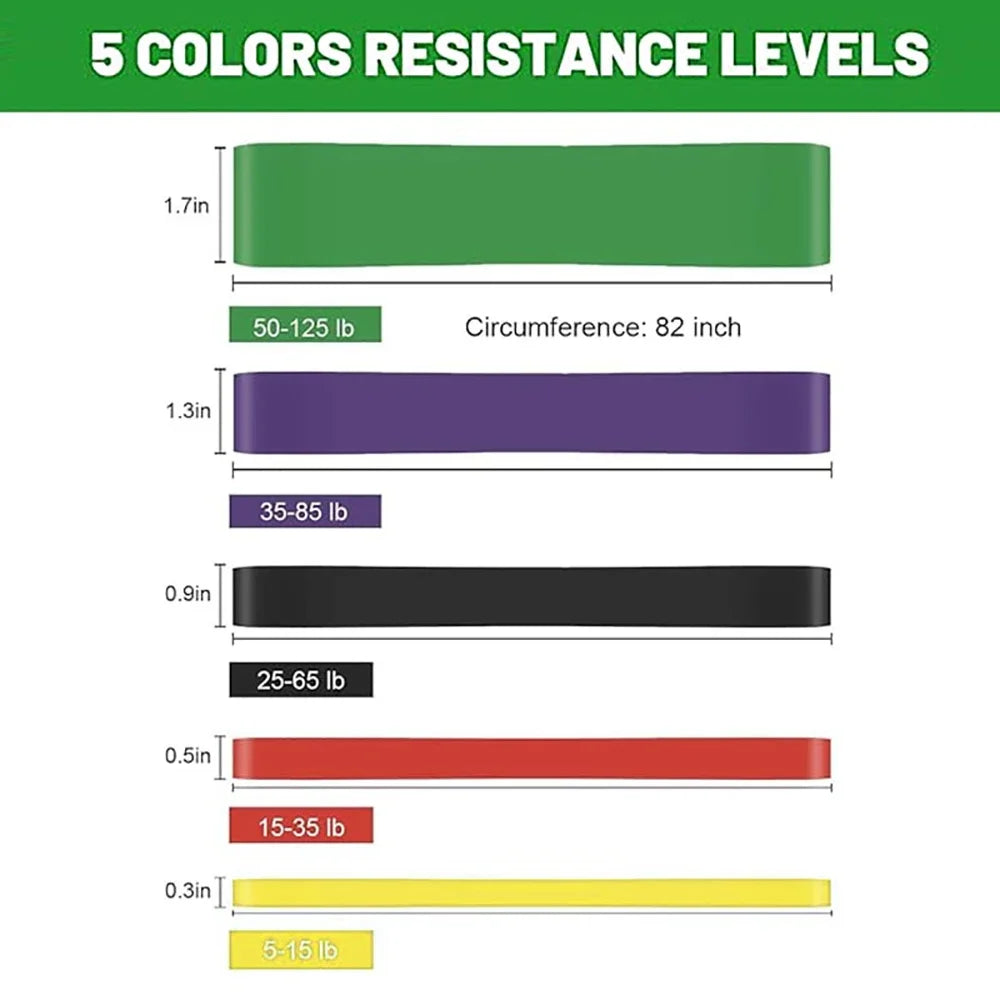 Versatile Resistance Bands for Effective Home Workouts and Strength Training