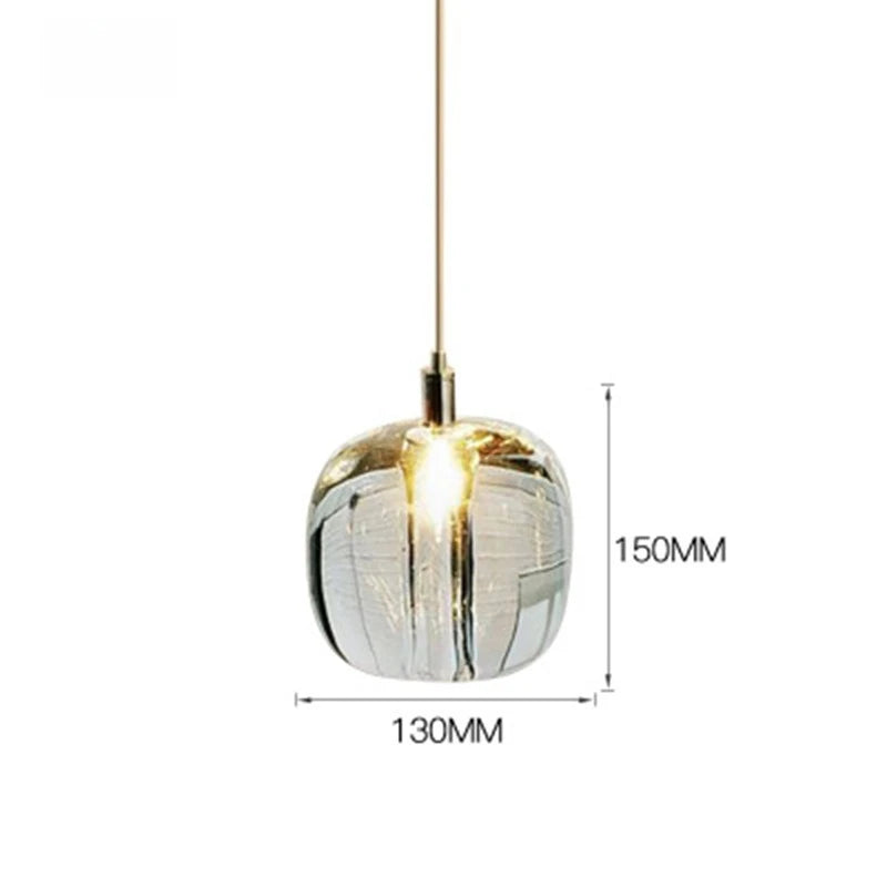 Elegant Modern Crystal Pendant Chandelier for Bedroom & Dining