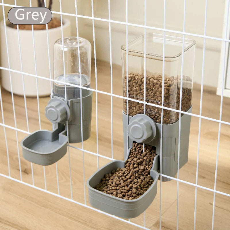 Automatic Pet Feeder & Waterer - Ideal Bowl for Dogs, Cats & Rabbits