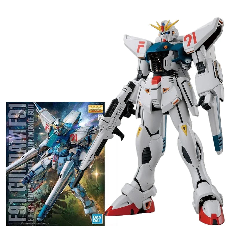 Bandai MG F91 Ver.2.0 Gundam Action Figure - Back Cannon Type