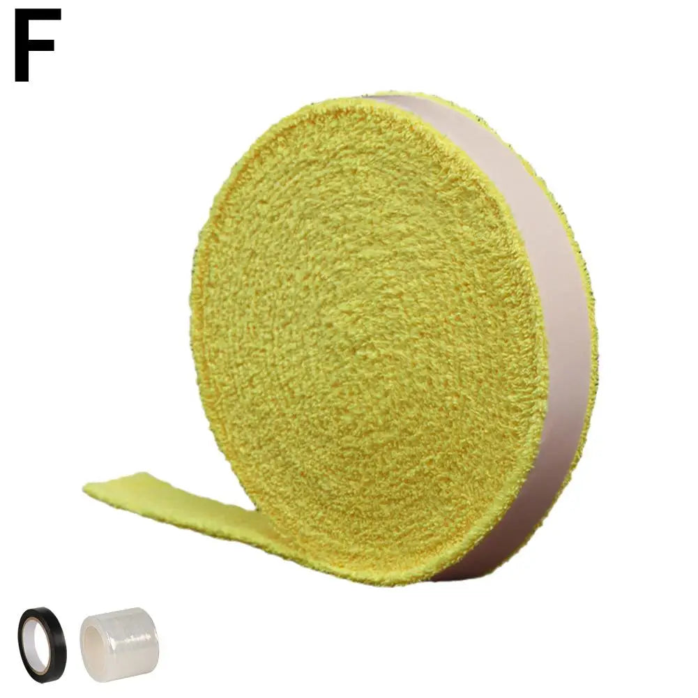 5m Anti-Skid Badminton & Tennis Racket Grip - Microfiber, Super Absorbent