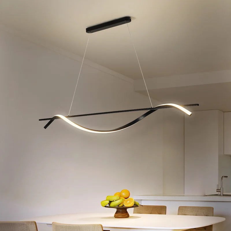 Minimalist Nordic LED Pendant Chandelier for Modern Dining Spaces