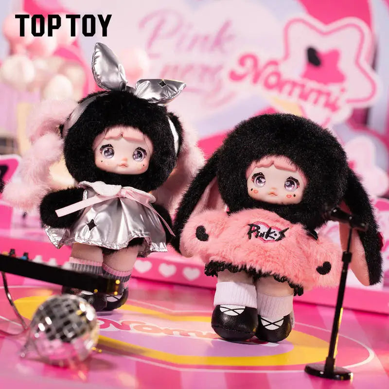 TOPTOY Pink Bunny Vinyl Doll - Trendy Play Collection Ornament