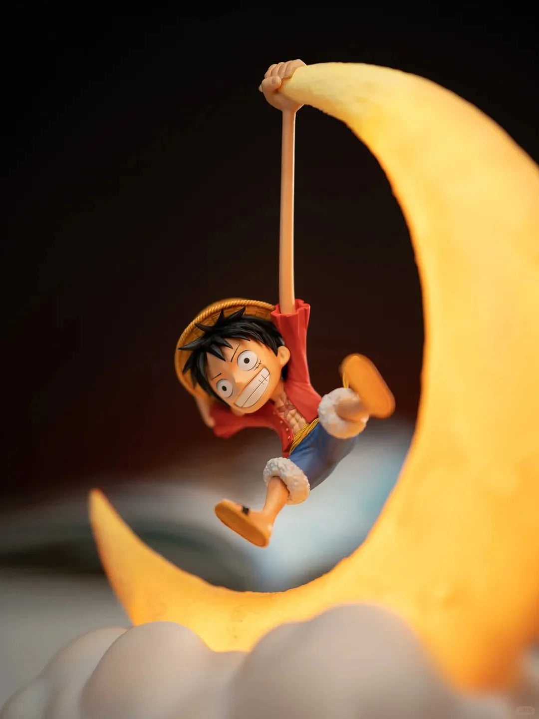 Charming Anime Character Night Light - Magnetic Control Moon Lamp