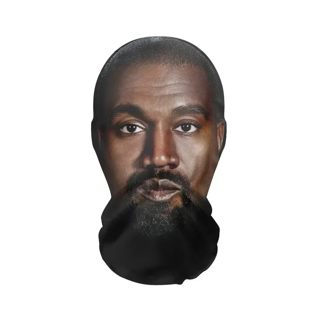Funny 3D Printed Full Face Mask - Celebrity Costume Balaclava