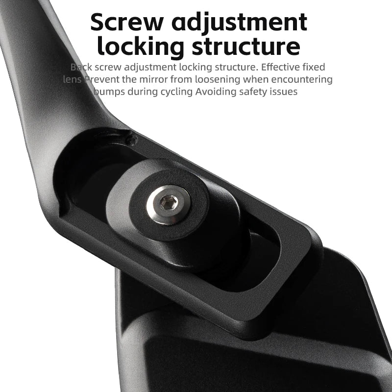 ROCKBROS Universal Bicycle Rearview Mirror - Enhance Your Cycling Safety
