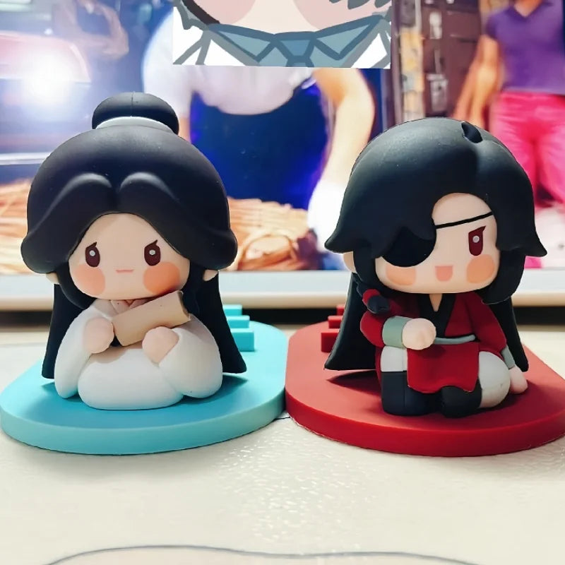 Anime Mobile Phone Support Xie Lian Hua Cheng Doll Figure Holder