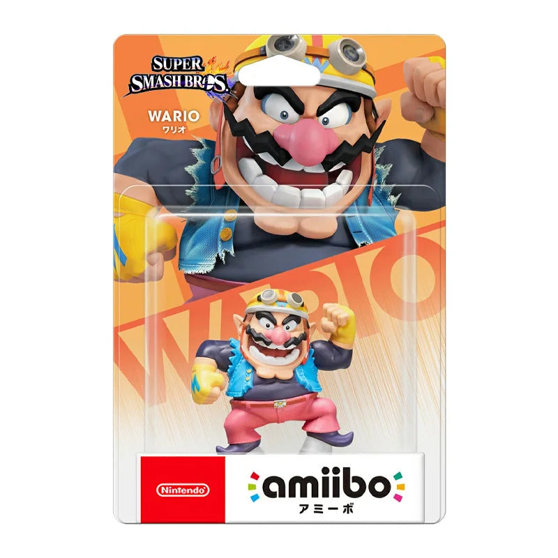 Nintendo Amiibo - Super Smash Bros. Series with Mar, Peach, Yoshi & Bowser Jr.