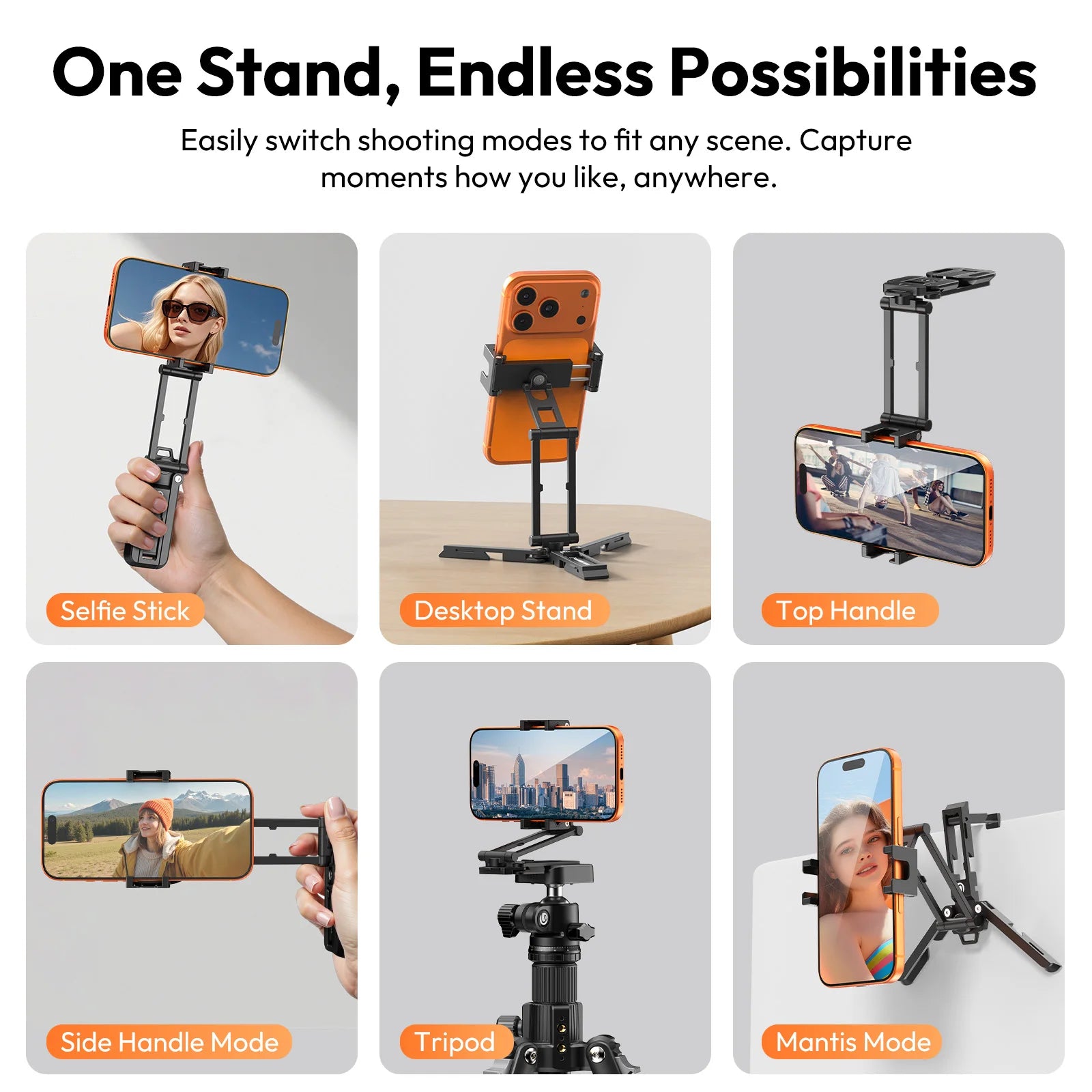 Ulanzi SK29 Mini Tripod Mount for Smartphones - Lightweight & Versatile