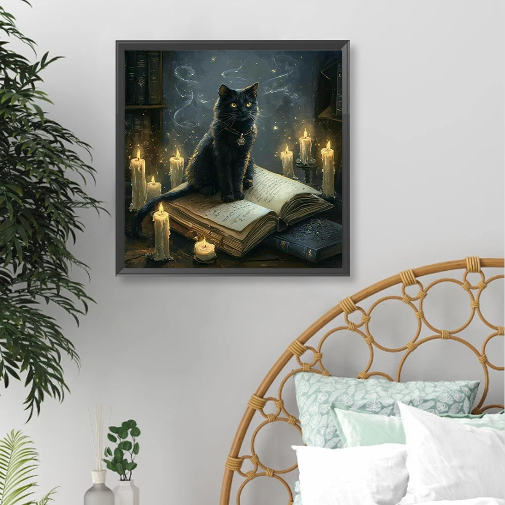 5D DIY Round Diamond Painting Kit - 40x40cm Home Wall Art