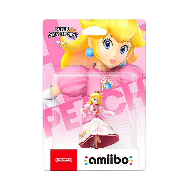 Nintendo Amiibo - Super Smash Bros. Series with Mar, Peach, Yoshi & Bowser Jr.