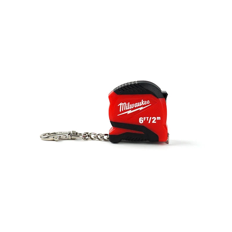 Milwaukee 6FT Keychain Tape Measure - Portable & Durable Tool