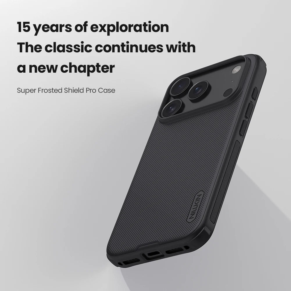 Nillkin Super Frosted Shield Pro Case for iPhone 17 & 16 Series