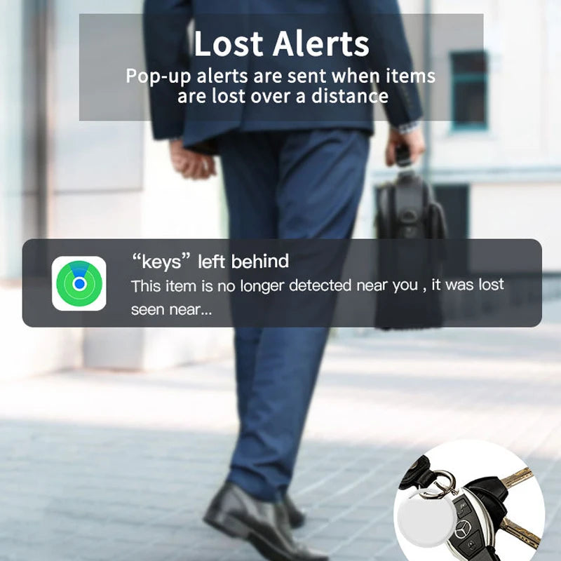 LISM Mini Bluetooth GPS Tracker - Find My Anti-Lose Reminder Alarm