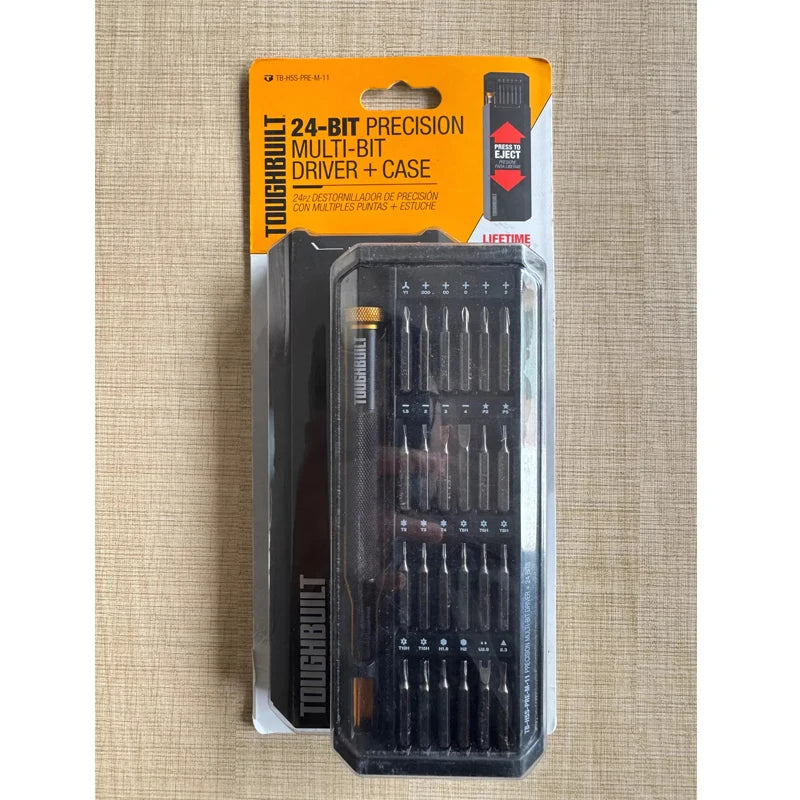 TOUGHBUILT Multi-Bit Driver Set – Versatile, Durable, Ergonomic