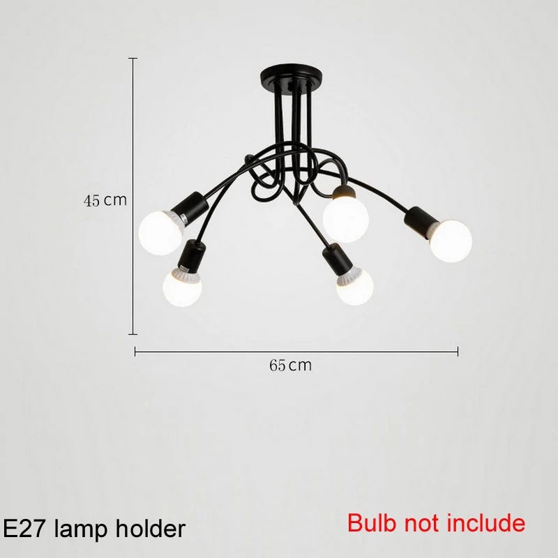 Elegant Gold-Plated Branch Chandelier for Modern Spaces