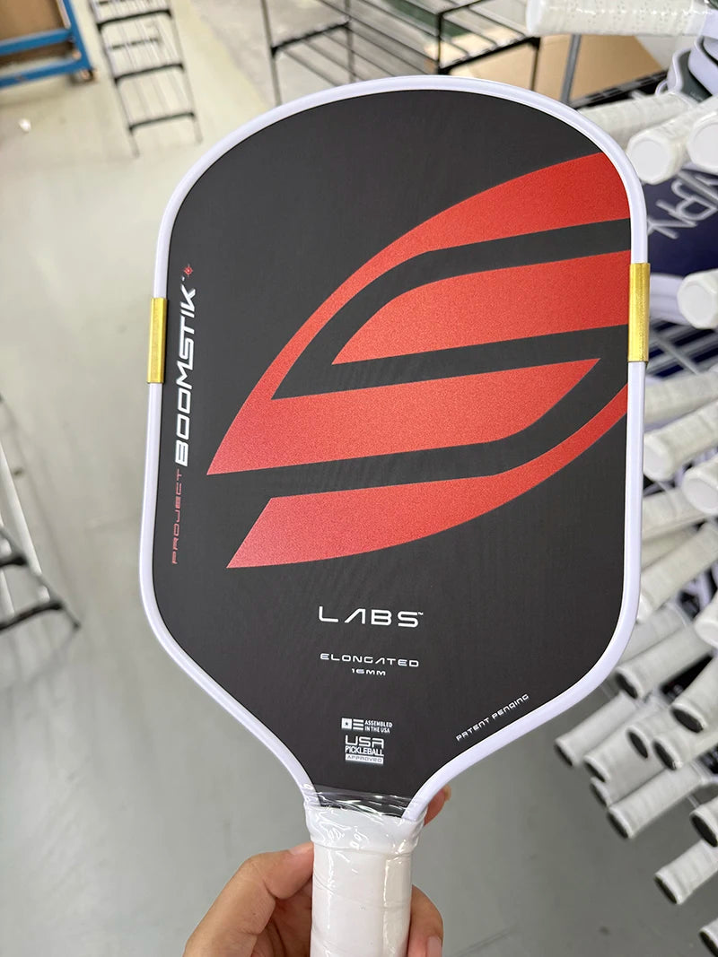 Boomstik SLK Pickleball Paddle - Enhance Your Game with Raw Carbon Fiber